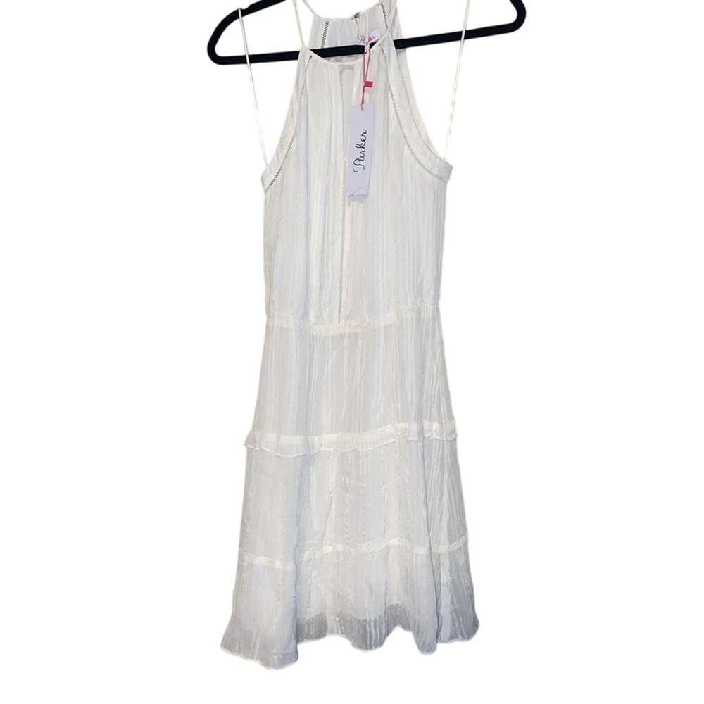 Parker Halter Ruffled Dress - Picture 8 of 12